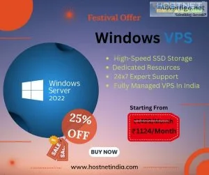 Window vps server in india - plans starting from ?1124/month