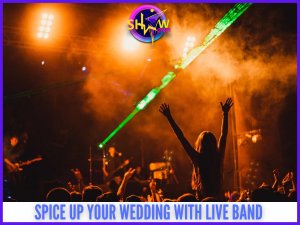 Spice up your wedding by booking live performers