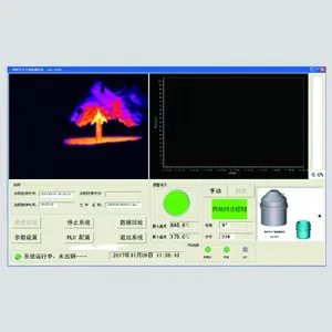 Lag-s400 infrared converter slag detection system