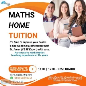 Looking for best online maths private tutor for 9th, 10th, 11th,