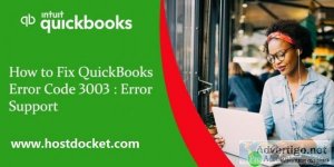 Resolve quickbooks error code 3003