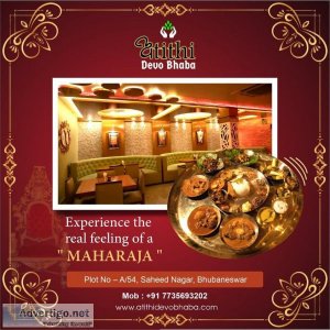 Best cuisine restaurant in bBSR - atithi devo bhaba
