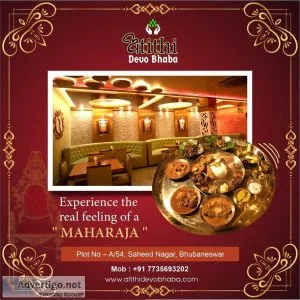 Best cuisine restaurant in bBSR - atithi devo bhaba