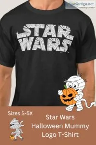 Star Wars Halloween Graphic Mummy T-Shirt