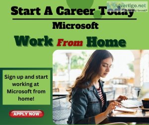 StartACareerToday - Microsoft Work From Home