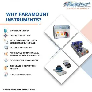 Why choose lab testing equipment from paramount instruments?