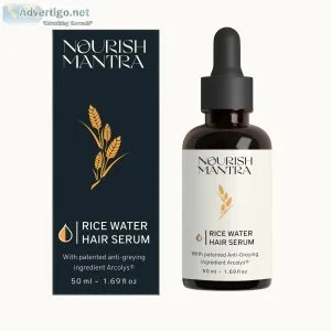 Anti-greying rice water serum