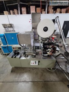 Single Straw Paper Packer and Printer Machine