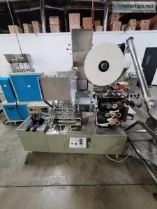Single Straw Paper Packer and Printer Machine