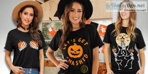 Halloween T-shirts for Women - United Kingdom