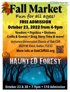 Fall Market features Arts and Crafts etc.