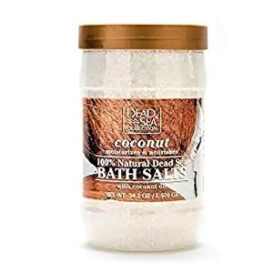 34.2 OZ. COCONUT 100% NATURAL DEAD SEA BATH SALTS