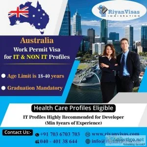 Australia Work Permit Visa for IT and NON IT Profiles