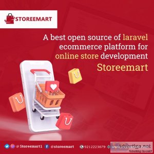Laravel ecommerce website development in faridabad -storeemart