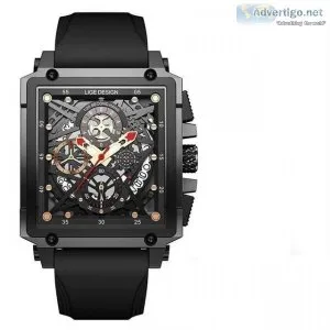 Shop Men Brand New Luxury Quartz Square Wrist Watches