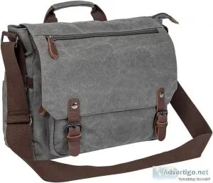 Laptop Messenger Bag Men Business Vintage shoulder bagBriefcase