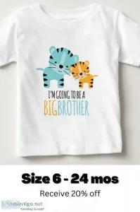 Tiger &quotBig Brother&quot Sibling Shirt
