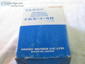 NEW IN BOX - YAESU REMOTE ANTENNA SELECTOR  FAS-1-4R SERIAL 6E17