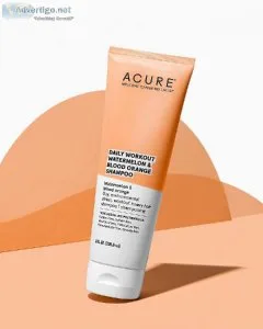 ACURE Daily Workout Watermelon Shampoo 100% Vegan For Oily Envir