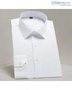 Plus Size Men s Basic Standard-fit Long Sleeve Dress Shirt