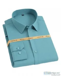 Men s Casual Stretchy Long Sleeve Without Pocket Shirt