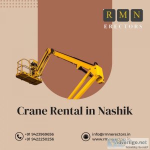 Find the best crane rental in nashik