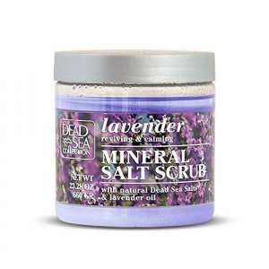 23.28 LAVENDER MINERAL SALT BODY SCRUB (Reviving and Calming)