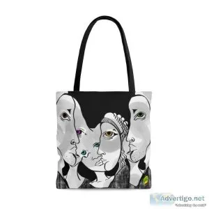 Designer The Crowd Tote Bag Available At Vibrand