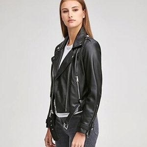 Andrew Marc Averne Moto Leather Jacket for Women - Zooloo Leathe