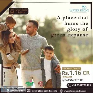 3bhk villas near patancheru | good time builders