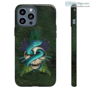 Explore Premium Skull and Snake Phonecase&nbsp Vibrand