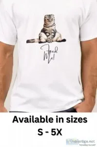 Fat Cat Feed Me Funny Sarcastic Shirt