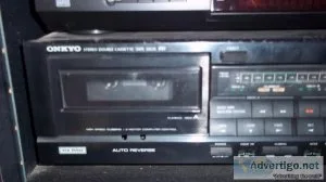 FOR SALE ONKYO TA-RW400 TWIN CASETTE TAPE DECK