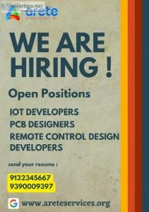 We Are Hiring