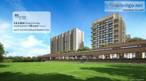 2 bhk, 3 bhk ready to move in flats in pune
