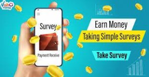 Take surveys and earn money