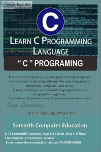 Best institute for c programming language in chandkeda