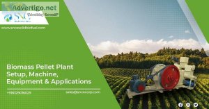 Pellet plant setup, machine, equipment & applications - bagasse/