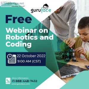 Free Webinar on Robotics and Coding on 22nd october  2022