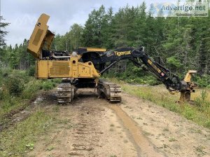 2020 Tigercat 855E Track Feller Buncher For Sale In Gagetown New