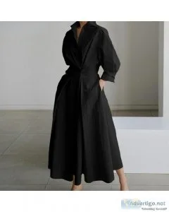 Women Spring Fall Summer Loose High Waist Elegant Oversize Leopa