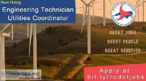 Engineering Technician III - Utilities Coordinator - NEW HIGHER 