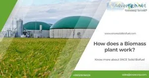 How does a biomass plant work? know more about snce solid biofue