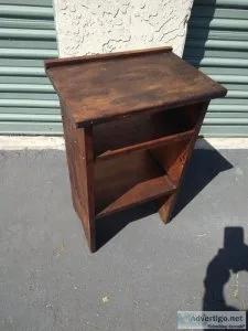 small rustic table vintage
