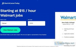 Start a Career Today - Walmart Jobs