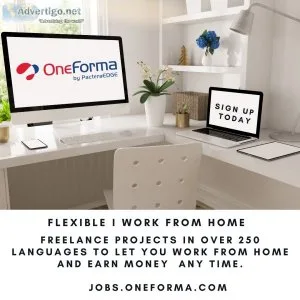 Remote Work at Oneforma. Join us.