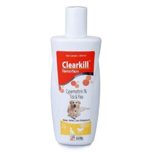 Clearkill Coat Care for Pets Anti Flea and Tick Dog Shampoo Cype
