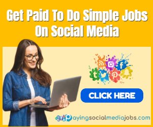 Get Paid To Using Social Media (Work From Home)