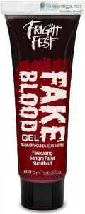 Fright Fest Fake Blood Dark Red 12ml -Halloween makeup vampire f