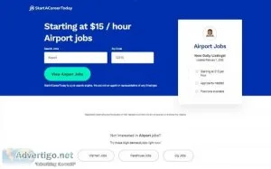StartACareerToday - Airport Jobs(US)